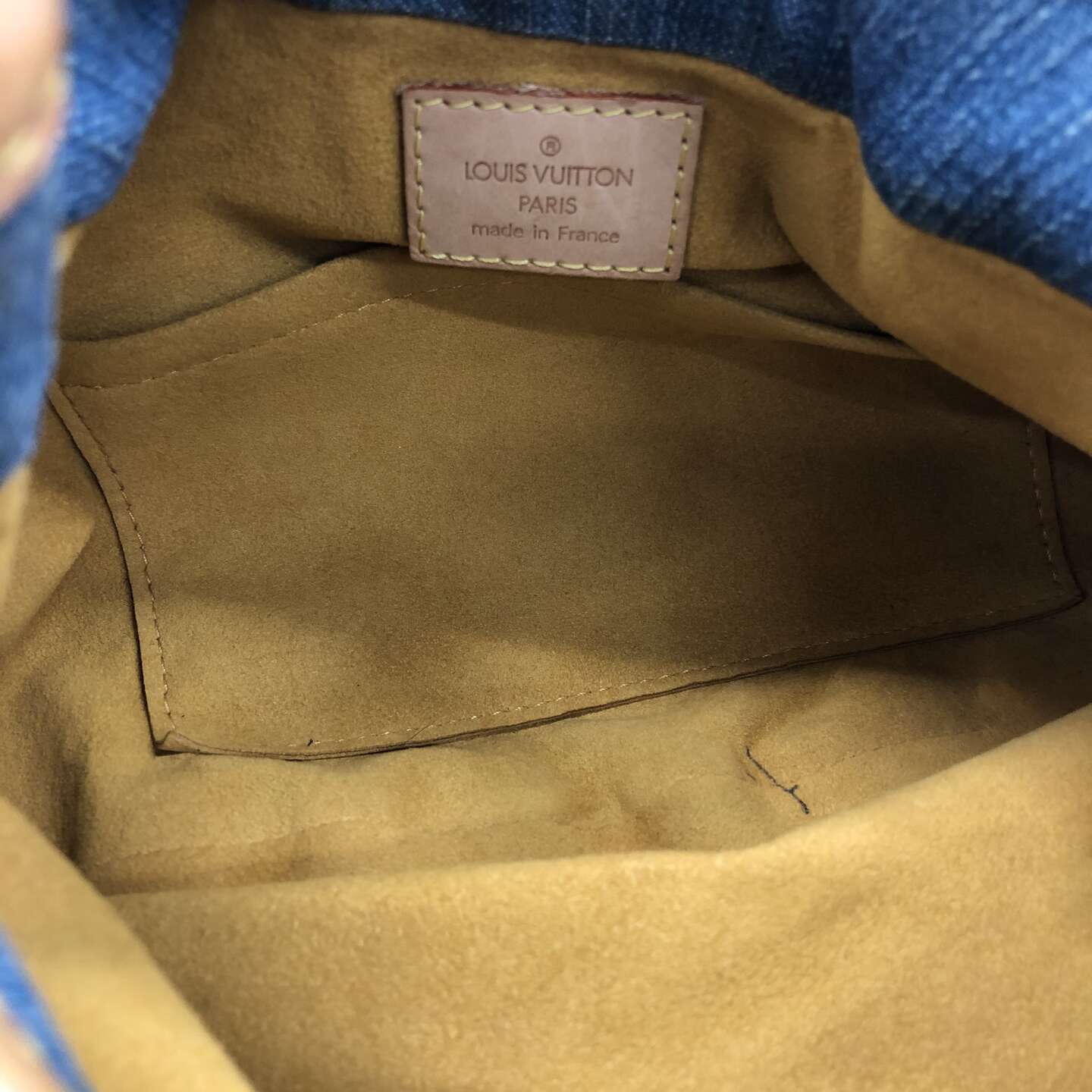 LV Denim pleaty M95020 小元寶手提包VI1015