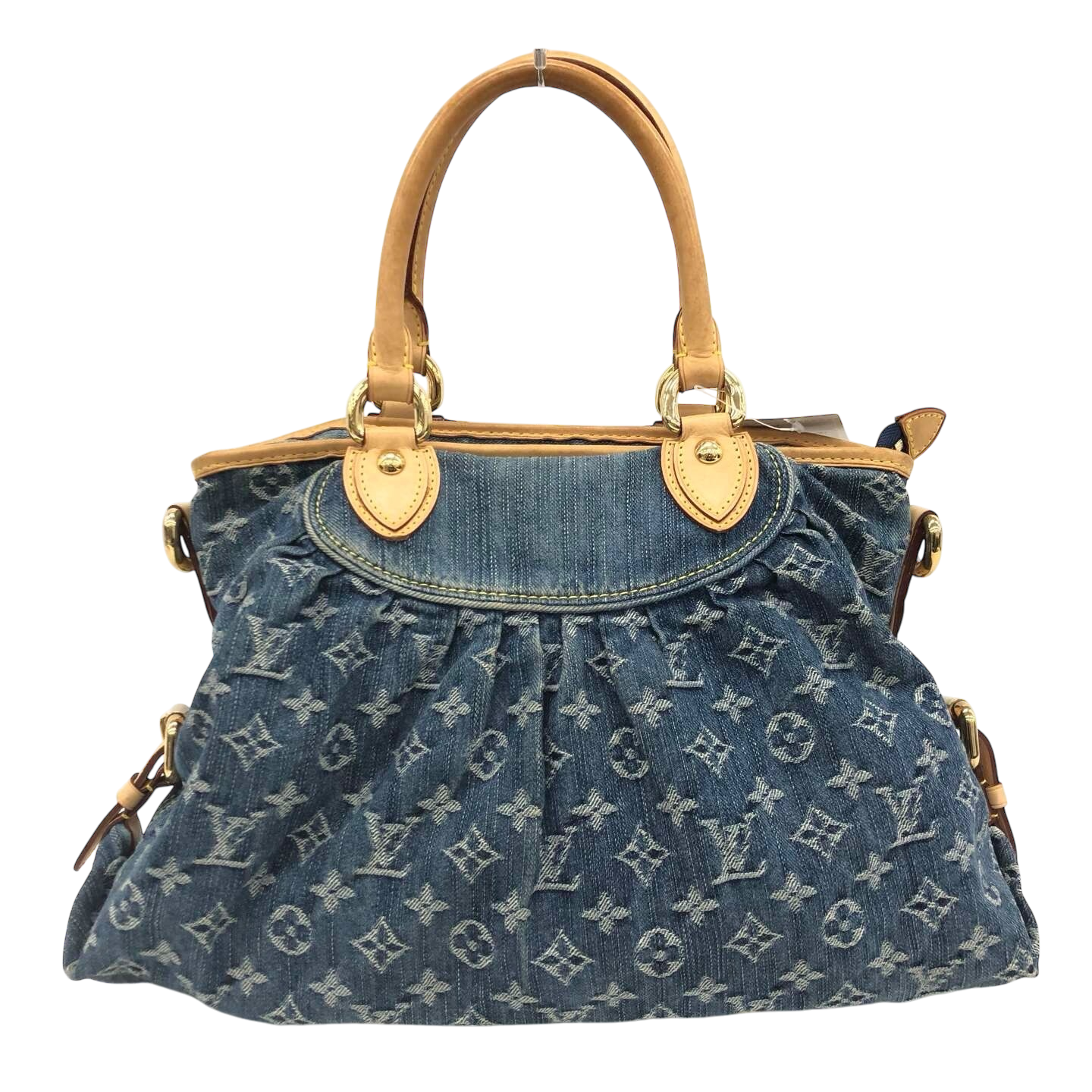 LV Monogram Denim Neo Cabby MM M95349  丹寧2way包 VI2097