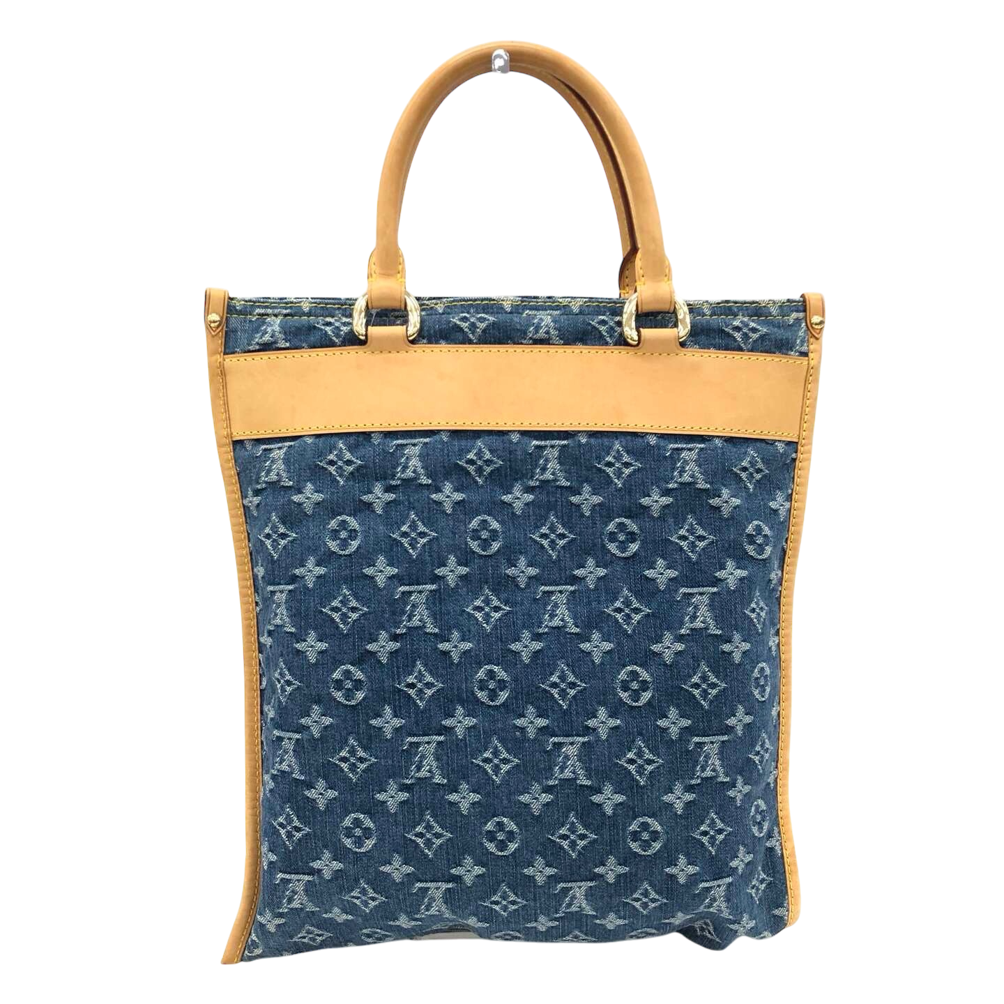 LV DENIM FLAT SHOPPER BAG M05018 丹寧琴譜包