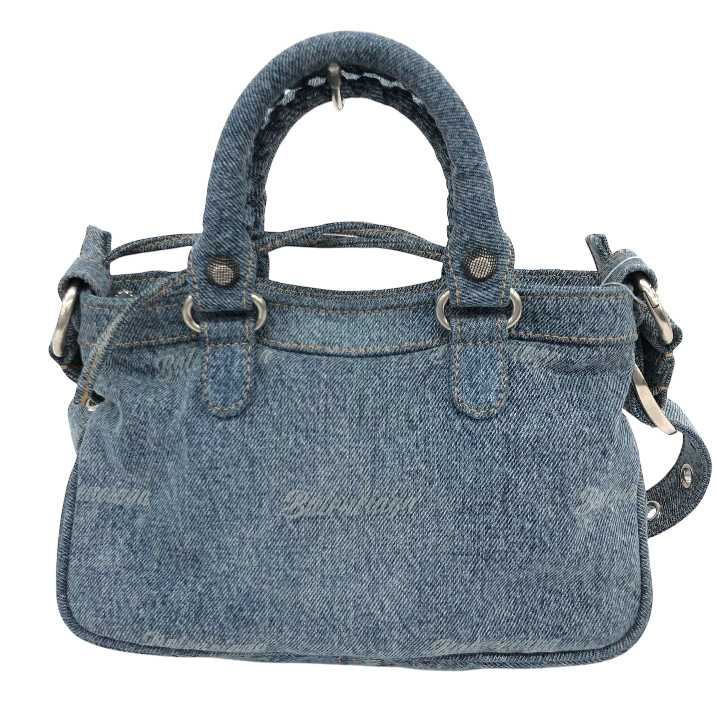 BALENCIAGA NEO CAGOLE CITY DENIM 751523 丹寧牛仔2way包