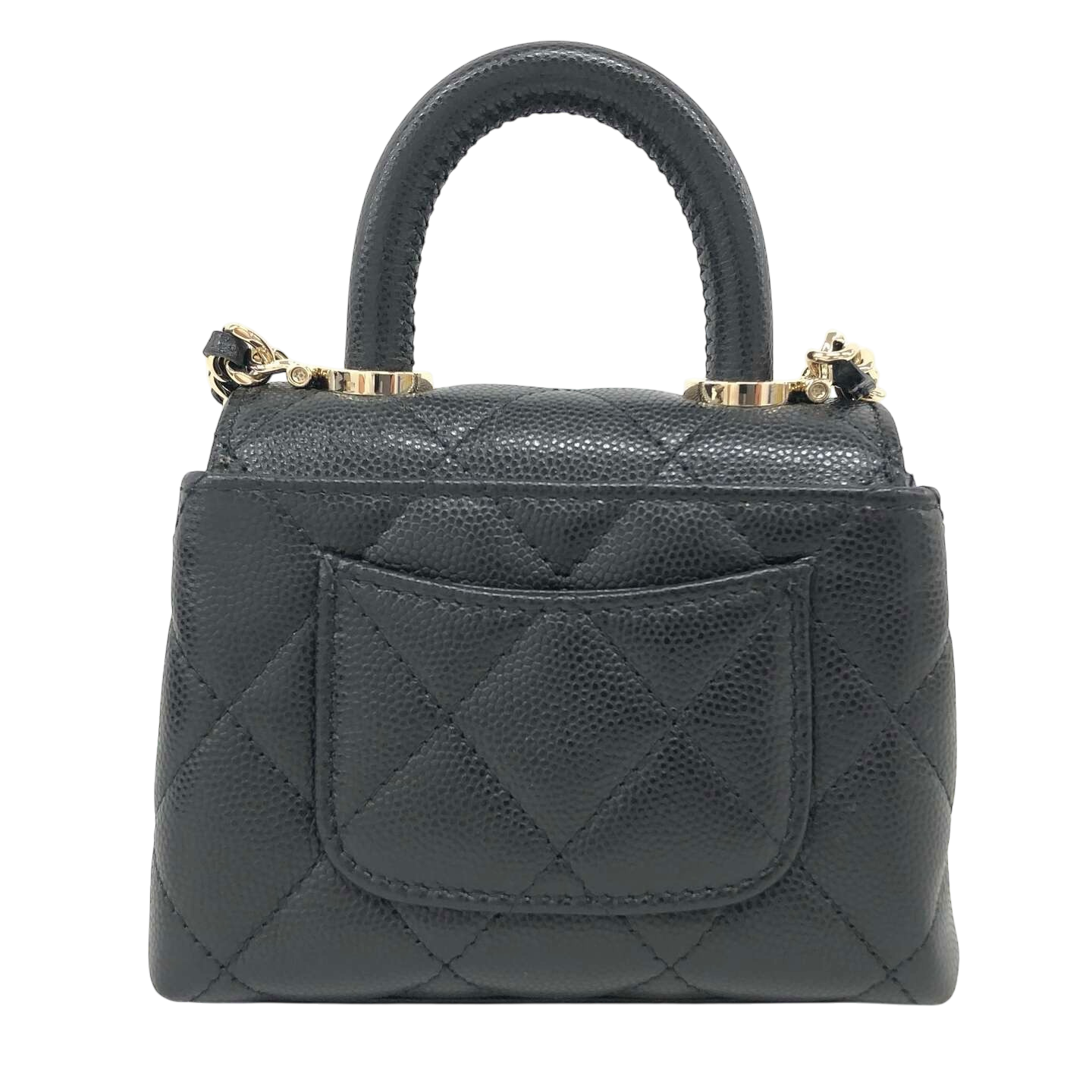 Chanel Matelasse Coco Handle mini 2way側背包
