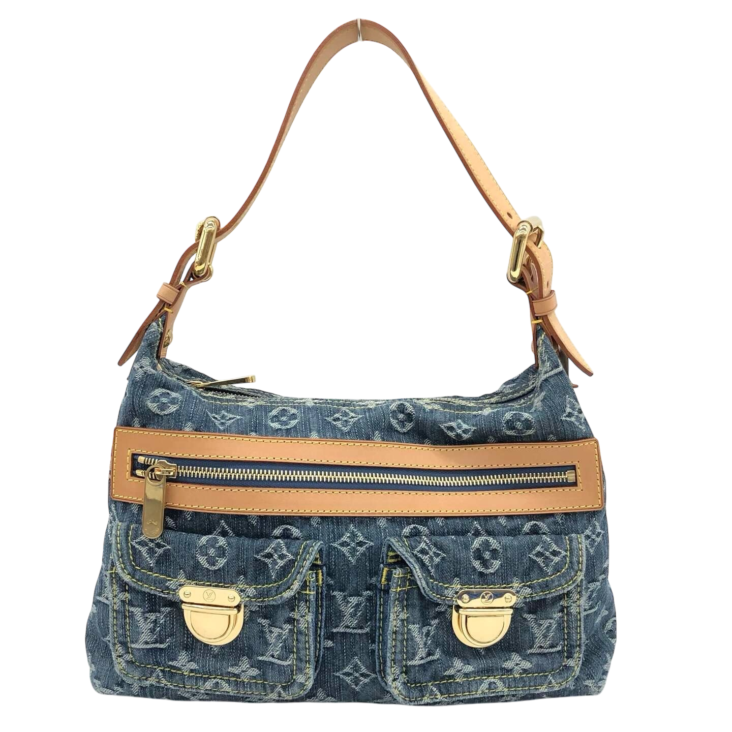 LV DENIM BAGGY PM M95049單肩包