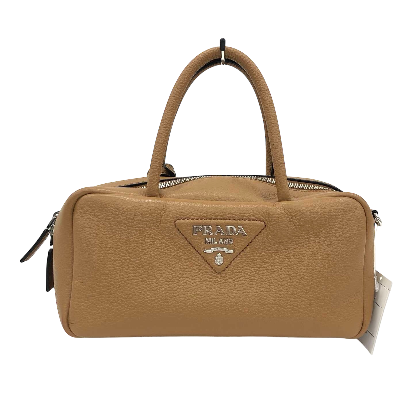 PRADA  Grain Leather Top Handle Mini Boston 1BB102 2way迷你波士頓包