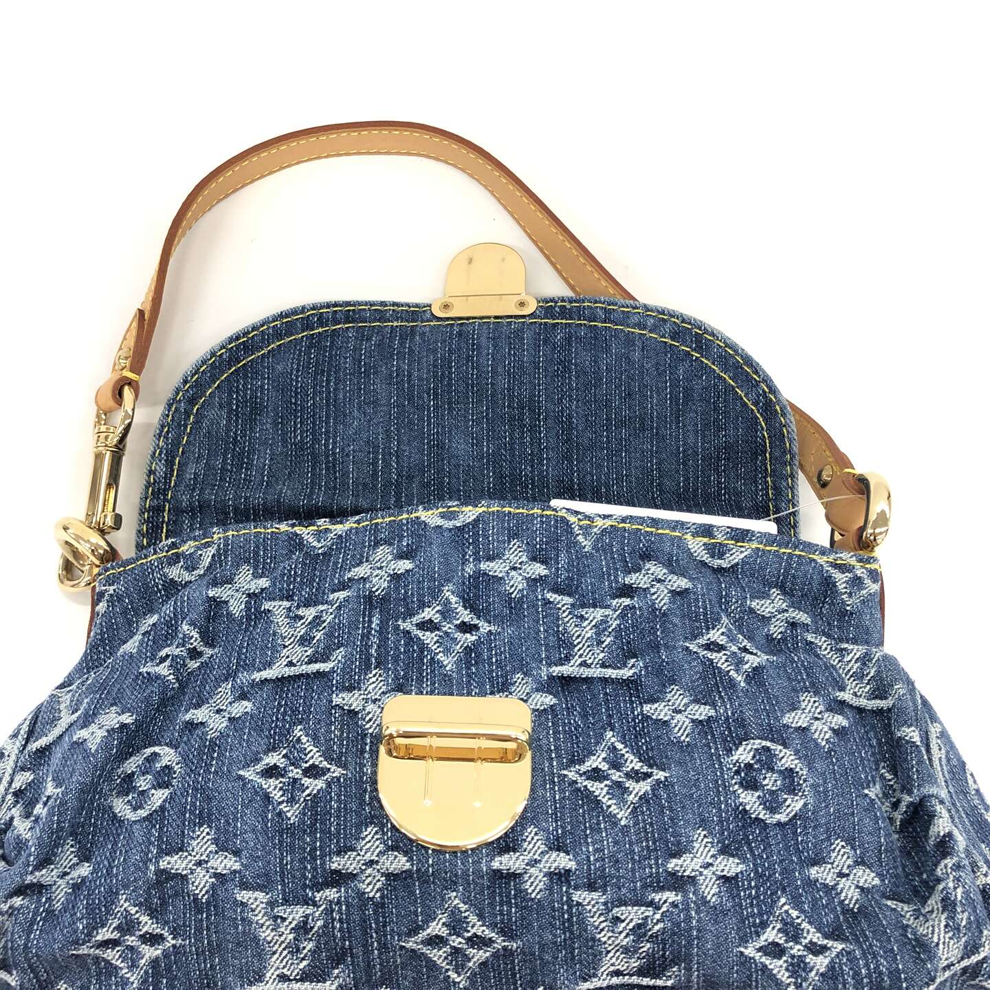 LV Denim Mini Pleaty M95050 單肩包 GA1015